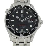 Pre-owned Stainless Steel watches Omega Vintage , Black , Heren