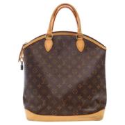 Pre-owned Coated canvas totes Louis Vuitton Vintage , Brown , Dames