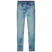 Laagbouw Skinny Denim Jeans Diesel , Blue , Heren