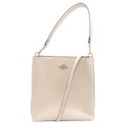 Pre-owned Leather shoulder-bags Coach Pre-owned , White , Dames