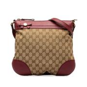 Pre-owned Leather gucci-bags Gucci Vintage , Brown , Dames