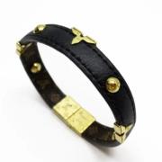 Pre-owned Fabric bracelets Louis Vuitton Vintage , Black , Dames