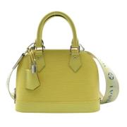 Pre-owned Leather louis-vuitton-bags Louis Vuitton Vintage , Yellow , ...