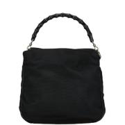 Pre-owned Canvas handbags Gucci Vintage , Black , Dames