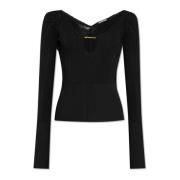 Top Pralu Jacquemus , Black , Dames