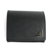 Pre-owned Leather wallets Prada Vintage , Black , Dames