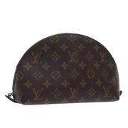 Pre-owned Canvas pouches Louis Vuitton Vintage , Brown , Dames