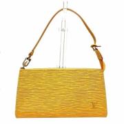 Pre-owned Leather louis-vuitton-bags Louis Vuitton Vintage , Yellow , ...