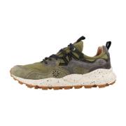 Yamano Sneakers Flower Mountain , Green , Heren