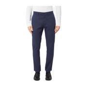 Blauwe Chino Broek voor Mannen Harmont & Blaine , Blue , Heren