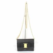 Pre-owned Fabric shoulder-bags Salvatore Ferragamo Pre-owned , Black ,...