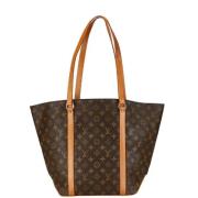 Pre-owned Canvas totes Louis Vuitton Vintage , Brown , Dames