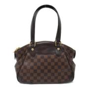 Pre-owned Canvas louis-vuitton-bags Louis Vuitton Vintage , Brown , Da...