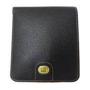 Pre-owned Leather wallets Dunhill Pre-owned , Black , Heren