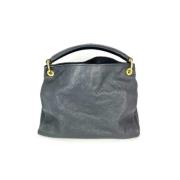 Pre-owned Leather louis-vuitton-bags Louis Vuitton Vintage , Black , D...