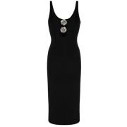 Elegante Jurk Abito N0990 Blumarine , Black , Dames