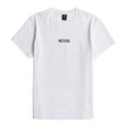 Grafische Foto Print Jersey Tee G-star , White , Heren