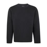 Navy Sweatshirt Emporio Armani , Blue , Heren