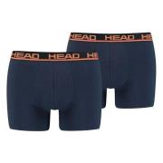 Basic Boxershorts Head , Blue , Heren