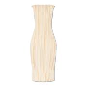 Mouwloze jurk Issey Miyake , Beige , Dames