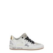 Witte Ballstar Sneakers Golden Goose , White , Dames