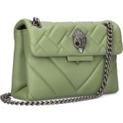 Groene Mini Kensington Schoudertas Kurt Geiger , Green , Dames