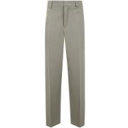 Slate Green Relaxed Fit Broek Jil Sander , Green , Heren