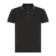 Donkerbruin Polo Shirt met Logo Ermenegildo Zegna , Brown , Heren