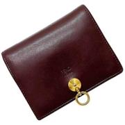 Pre-owned Leather wallets Fendi Vintage , Brown , Dames