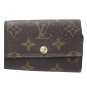 Pre-owned Canvas key-holders Louis Vuitton Vintage , Brown , Dames