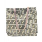 Pre-owned Canvas fendi-bags Fendi Vintage , Beige , Dames