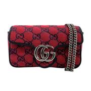 Pre-owned Canvas gucci-bags Gucci Vintage , Red , Dames