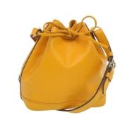 Pre-owned Leather louis-vuitton-bags Louis Vuitton Vintage , Yellow , ...