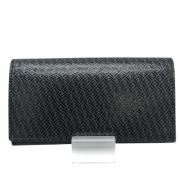 Pre-owned Leather wallets Fendi Vintage , Black , Dames