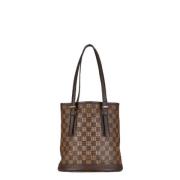 Pre-owned Canvas totes Louis Vuitton Vintage , Brown , Dames