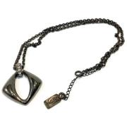 Pre-owned Metal necklaces Yves Saint Laurent Vintage , Black , Dames