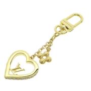 Pre-owned Metal key-holders Louis Vuitton Vintage , Yellow , Dames