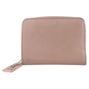 Pre-owned Leather wallets Yves Saint Laurent Vintage , Pink , Dames