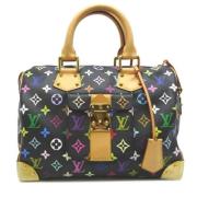 Pre-owned Canvas handbags Louis Vuitton Vintage , Brown , Dames