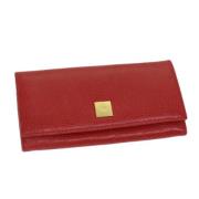 Pre-owned Leather wallets Celine Vintage , Red , Dames