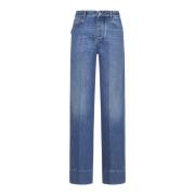 Stijlvolle Denim Jeans Bottega Veneta , Blue , Dames