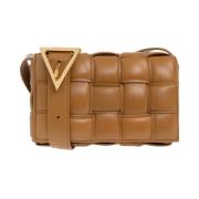 Gevoerde Cassette Kleine schoudertas Bottega Veneta , Brown , Dames