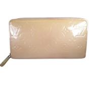 Pre-owned Canvas wallets Louis Vuitton Vintage , Beige , Dames