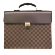 Pre-owned Canvas louis-vuitton-bags Louis Vuitton Vintage , Brown , Da...