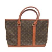 Pre-owned Canvas louis-vuitton-bags Louis Vuitton Vintage , Brown , Da...