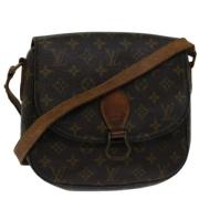 Pre-owned Canvas shoulder-bags Louis Vuitton Vintage , Brown , Dames