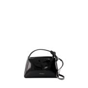 Zwarte Denim Crossbody Tas JW Anderson , Black , Dames