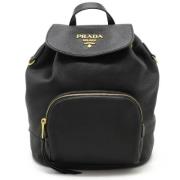 Pre-owned Leather prada-bags Prada Vintage , Black , Dames