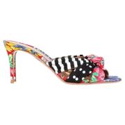 Pre-owned Fabric sandals Aquazzura Pre-owned , Multicolor , Dames