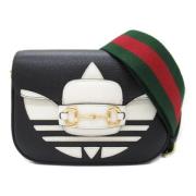 Pre-owned Leather gucci-bags Gucci Vintage , Black , Dames